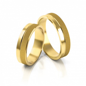 Obrączki ślubne żółte złoto 6 mm próba 333 • XFS58/6