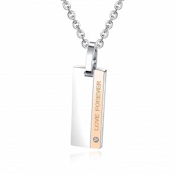 Naszyjnik stal szlachetna Love Forever FUGTGN056W
