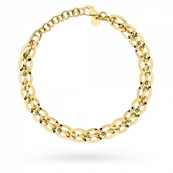 Bransoletka złota splecione owale FUG2-17-B00910-2