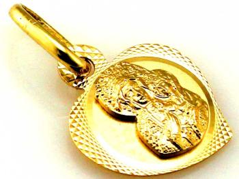 Zawieszka złota matka boska ZA710A