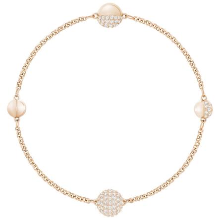 Swarovski Remix Collection ★ Round Shape, White, Rose gold plating 5365763 Swarovski Remix Collection ★ Round Shape, White, Rose gold plating 5365763