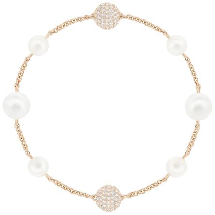 Swarovski Remix Collection ★ Mixed White Crystal Pearl, White, Rose gold plating 5365738 Swarovski Remix Collection ★ Mixed White Crystal Pearl, White, Rose gold plating 5365738