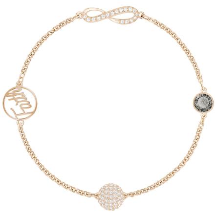 Swarovski Remix Collection ★ Infinity Symbol, Black, Rose gold plating 5365734 Swarovski Remix Collection ★ Infinity Symbol, Black, Rose gold plating 5365734