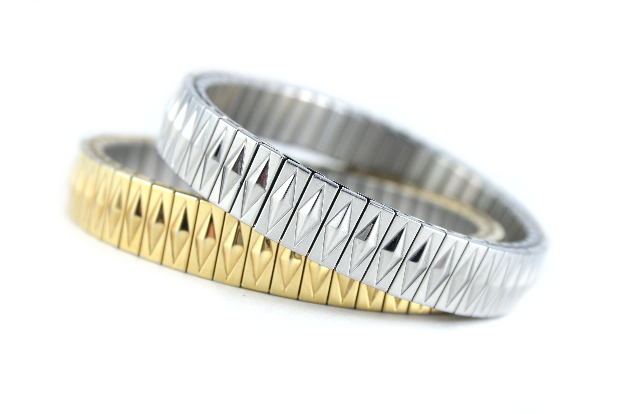 złota, srebrna bransoletka