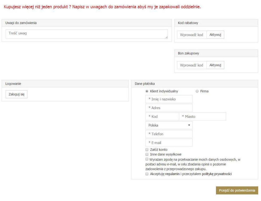 Dane kontaktowe Dane kontaktowe